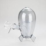 Canadian Distributor Glass Bong 4″ Grey Rocket Glass Bong [XD022] 4″ Grey Rocket Glass Bong [XD022]