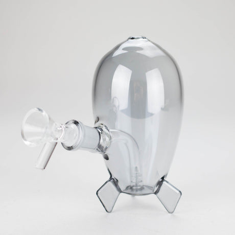 Canadian Distributor Glass Bong 4″ Grey Rocket Glass Bong [XD022] 4″ Grey Rocket Glass Bong [XD022]