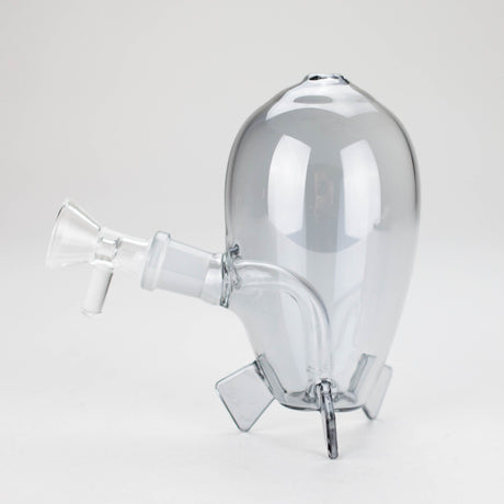 Canadian Distributor Glass Bong 4″ Grey Rocket Glass Bong [XD022] 4″ Grey Rocket Glass Bong [XD022]
