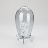 Canadian Distributor Glass Bong 4″ Grey Rocket Glass Bong [XD022] 4″ Grey Rocket Glass Bong [XD022]