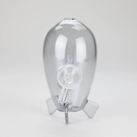 Canadian Distributor Glass Bong 4″ Grey Rocket Glass Bong [XD022] 4″ Grey Rocket Glass Bong [XD022]