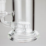 7" Clear Glass Bong with Built-In Diffuser