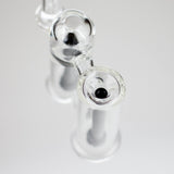 6" Clyde Dual Chamber Glass Bubbler