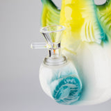 Canadian Distributor Ceramic Bong 8" Folky Bird Design Ceramic Bong – Artistic Handcrafted Style [ES088WP] 8" Folky Bird Design Ceramic Bong – Artistic Handcrafted Style [ES088WP]