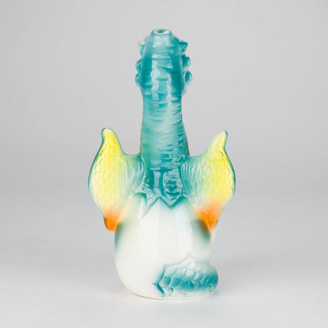 Canadian Distributor Ceramic Bong 8" Folky Bird Design Ceramic Bong – Artistic Handcrafted Style [ES088WP] 8" Folky Bird Design Ceramic Bong – Artistic Handcrafted Style [ES088WP]
