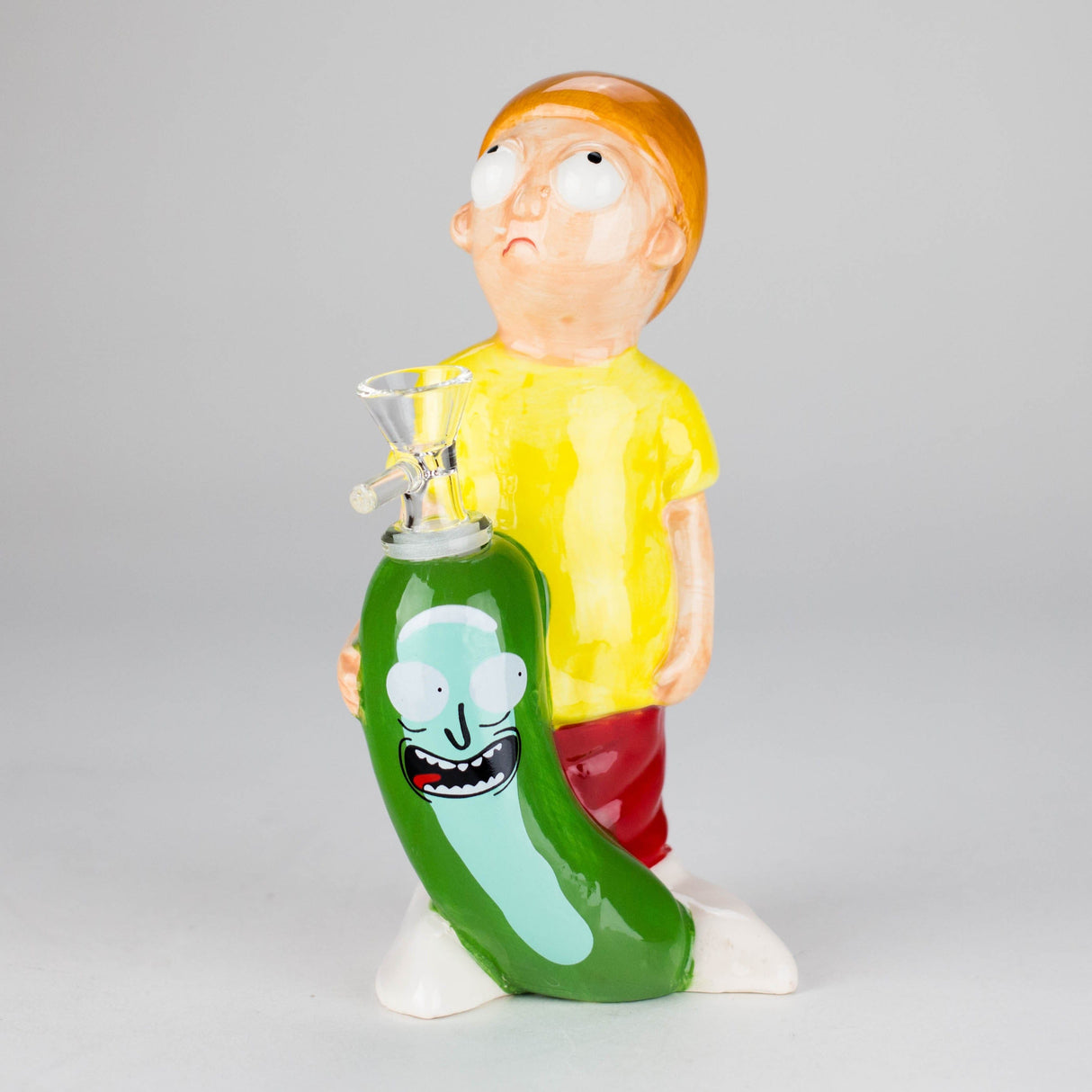 Canadian Distributor Ceramic Bong 7.75″ Vintage Hippie Boy Ceramic Bong – Cartoon-Inspired Fun Design [ES085WP] 7.75″ Vintage Hippie Boy Ceramic Bong – Cartoon-Inspired Fun Design [ES085WP]