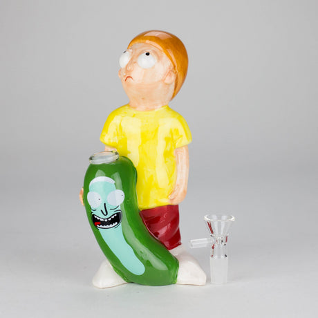 Canadian Distributor Ceramic Bong 7.75″ Vintage Hippie Boy Ceramic Bong – Cartoon-Inspired Fun Design [ES085WP] 7.75″ Vintage Hippie Boy Ceramic Bong – Cartoon-Inspired Fun Design [ES085WP]