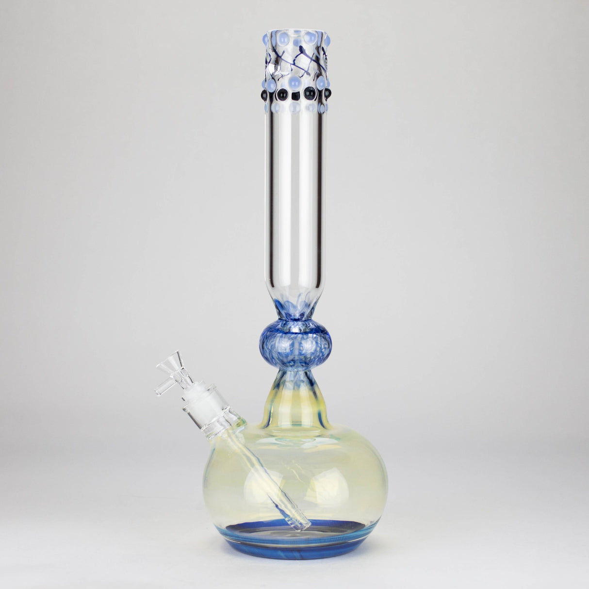 Canadian Distributor Glass Bong 16″ Inside Out Jade Blue Color Tube Glass Bong [C2698] 16″ Inside Out Jade Blue Color Tube Glass Bong [C2698]