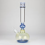 Canadian Distributor Glass Bong 16″ Inside Out Jade Blue Color Tube Glass Bong [C2698] 16″ Inside Out Jade Blue Color Tube Glass Bong [C2698]