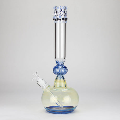Canadian Distributor Glass Bong 16″ Inside Out Jade Blue Color Tube Glass Bong [C2698] 16″ Inside Out Jade Blue Color Tube Glass Bong [C2698]