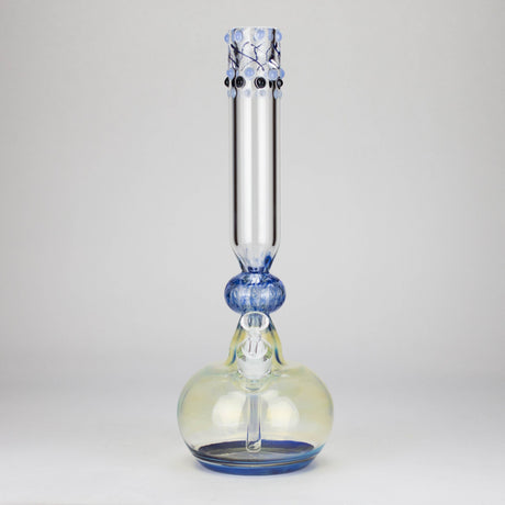 Canadian Distributor Glass Bong 16″ Inside Out Jade Blue Color Tube Glass Bong [C2698] 16″ Inside Out Jade Blue Color Tube Glass Bong [C2698]