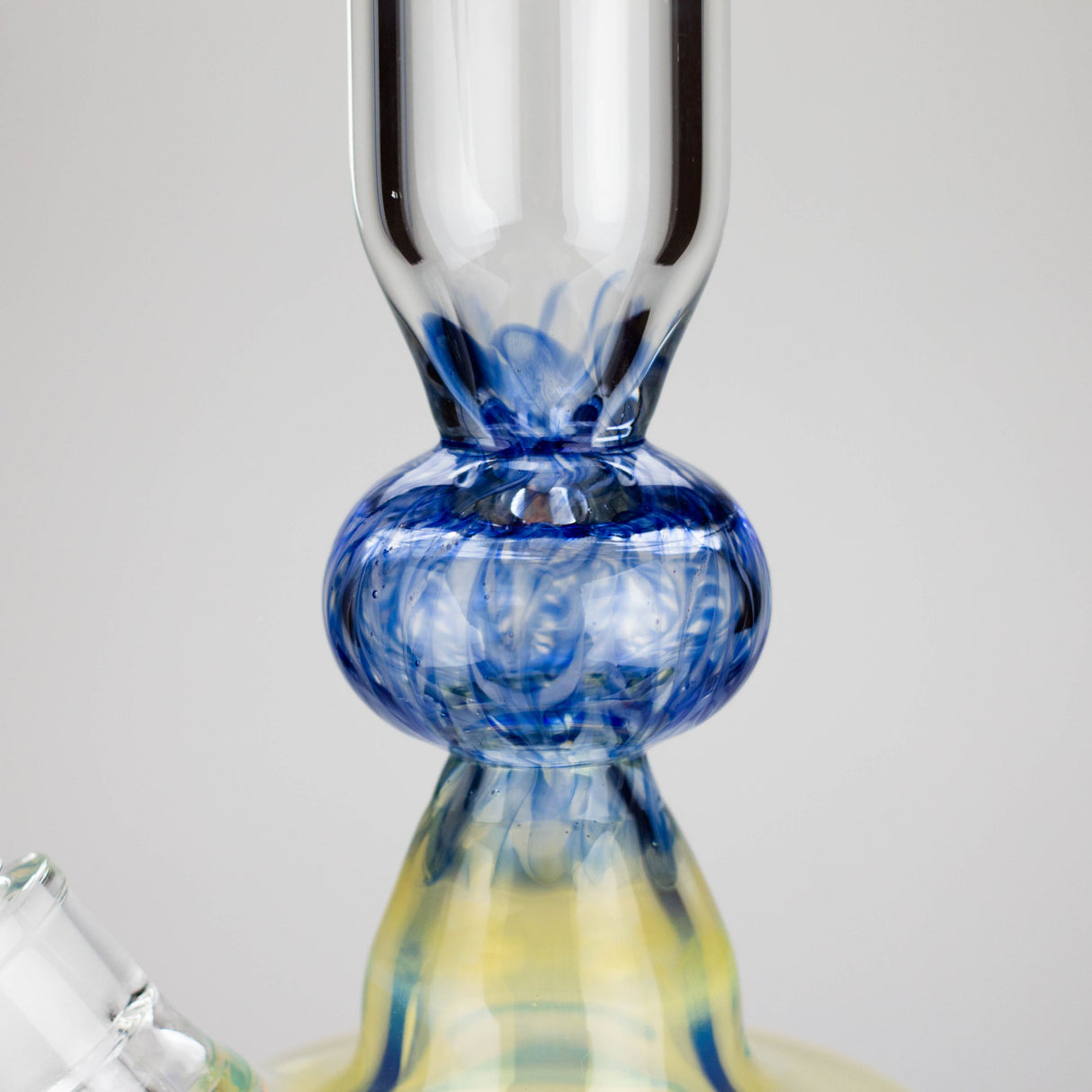 Canadian Distributor Glass Bong 16″ Inside Out Jade Blue Color Tube Glass Bong [C2698] 16″ Inside Out Jade Blue Color Tube Glass Bong [C2698]