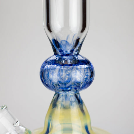 Canadian Distributor Glass Bong 16″ Inside Out Jade Blue Color Tube Glass Bong [C2698] 16″ Inside Out Jade Blue Color Tube Glass Bong [C2698]