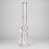Canadian Distributor Glass Bong 18.5″ Shower Head Perc Glass Water Bong [C2699] 18.5″ Shower Head Perc Glass Water Bong [C2699]