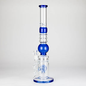 Canadian Distributor Glass Bong 18.5″ Shower Head Perc Glass Water Bong [C2699] 18.5″ Shower Head Perc Glass Water Bong [C2699]