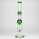 Canadian Distributor Glass Bong 18.5″ Shower Head Perc Glass Water Bong [C2699] 18.5″ Shower Head Perc Glass Water Bong [C2699]