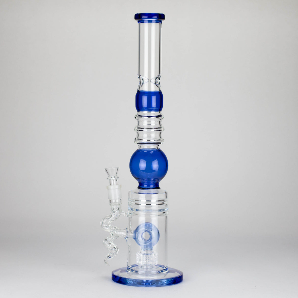 Canadian Distributor Glass Bong 18.5″ Shower Head Perc Glass Water Bong [C2699] 18.5″ Shower Head Perc Glass Water Bong [C2699]