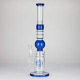 Canadian Distributor Glass Bong 18.5″ Shower Head Perc Glass Water Bong [C2699] 18.5″ Shower Head Perc Glass Water Bong [C2699]