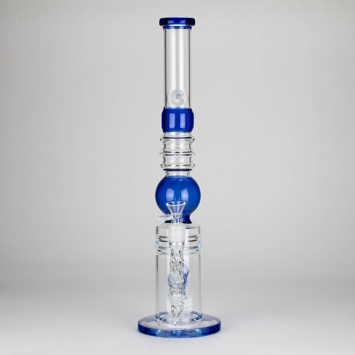 Canadian Distributor Glass Bong 18.5″ Shower Head Perc Glass Water Bong [C2699] 18.5″ Shower Head Perc Glass Water Bong [C2699]