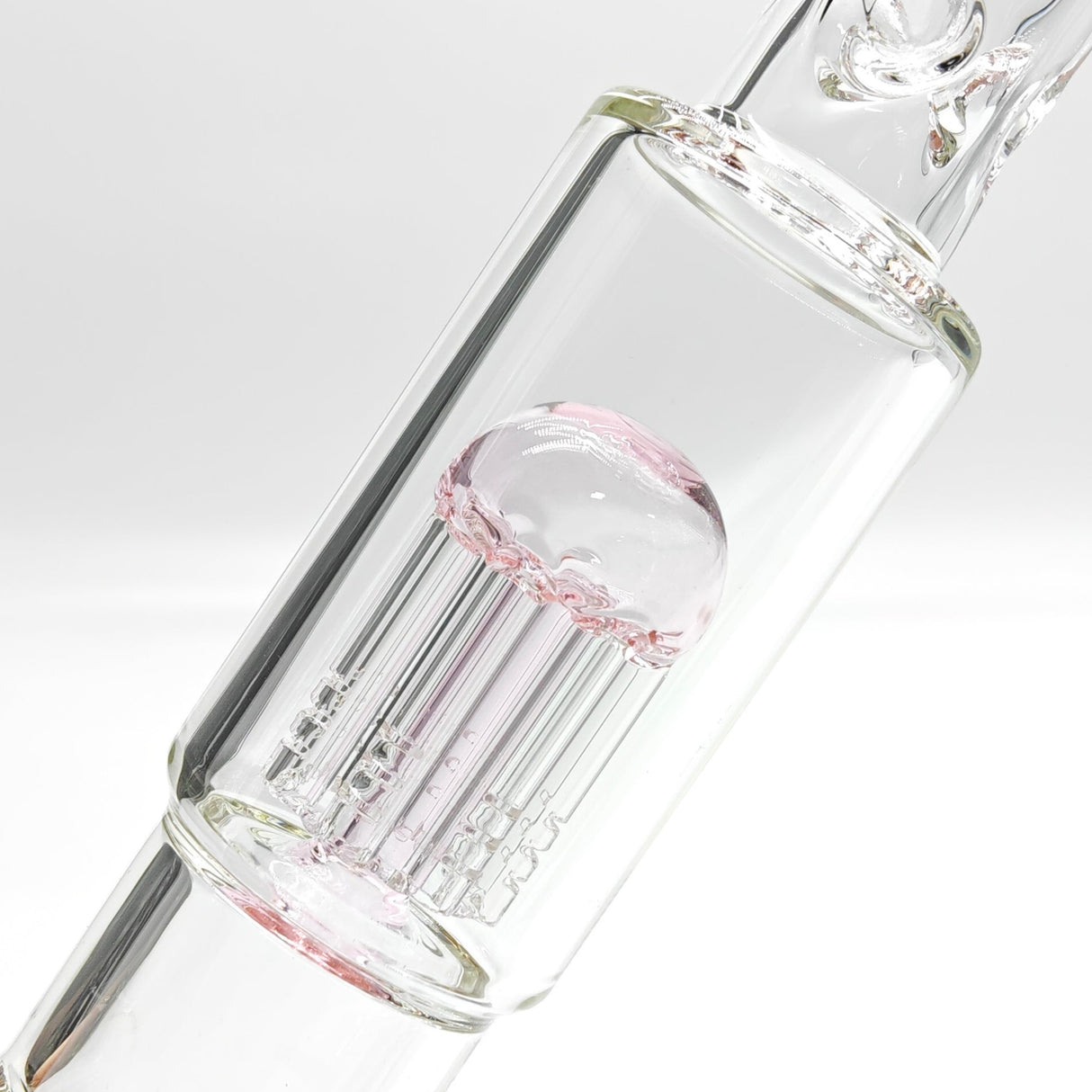Fortune | 14" Double Inline Stemless to Grid Percolator Bong [1450PC]