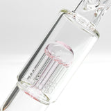 Fortune | 14" Double Inline Stemless to Grid Percolator Bong [1450PC]