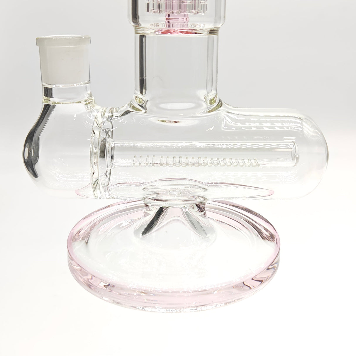 Fortune | 14" Double Inline Stemless to Grid Percolator Bong [1450PC]