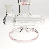 Fortune | 14" Double Inline Stemless to Grid Percolator Bong [1450PC]