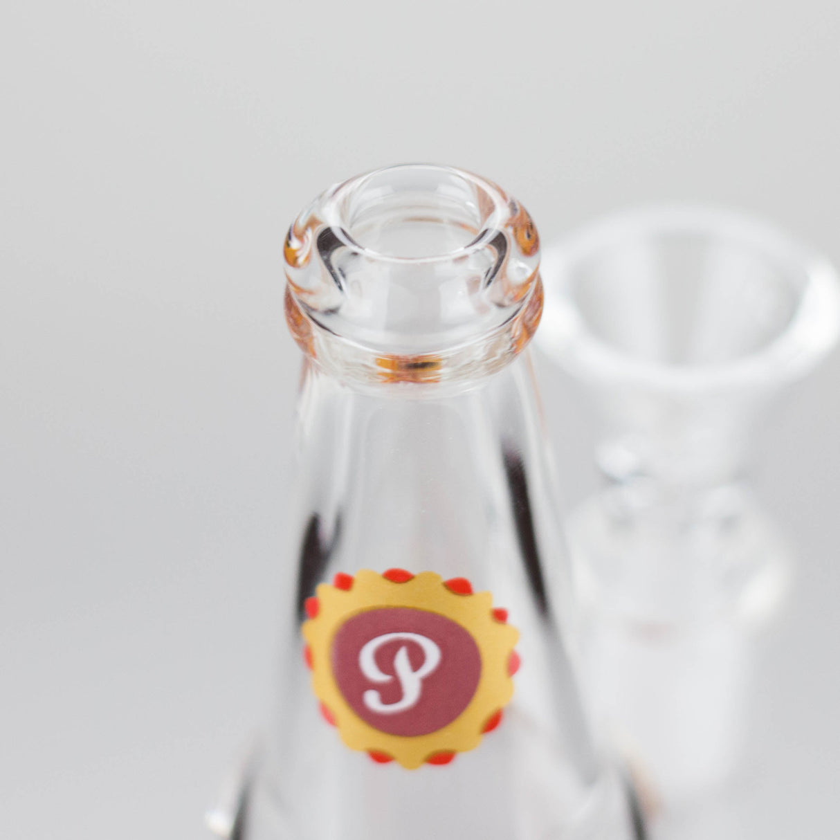6" Novelty Beer Bottle Glass Water Pipe