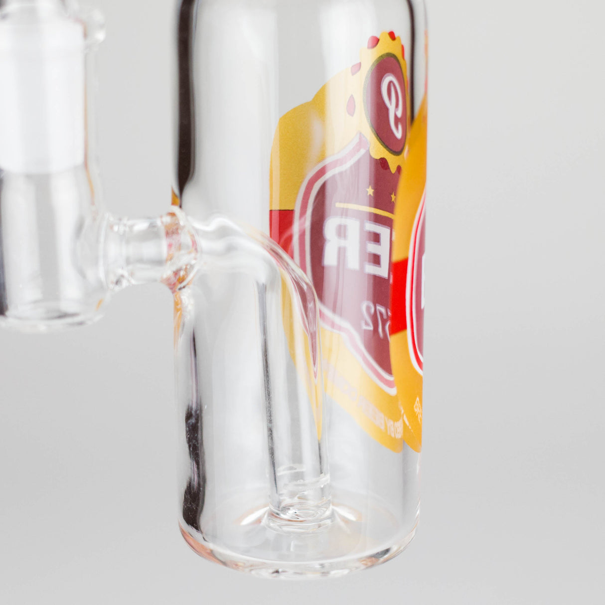 6" Novelty Beer Bottle Glass Water Pipe