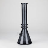 12" Coloured Soft Glass Water Bong with 3.5" Bowl Slide
