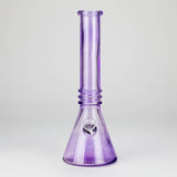 12" Coloured Soft Glass Water Bong with 3.5" Bowl Slide