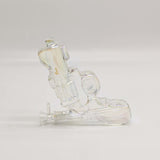 Fortune Glass Bong Electroplated 7.5" Pistol Glass Bong [SGun2-A] Electroplated 7.5" Pistol Glass Bong [SGun2-A]