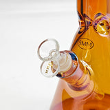 14“ 9mm Electroplated  Beaker Bong-Assorted Color