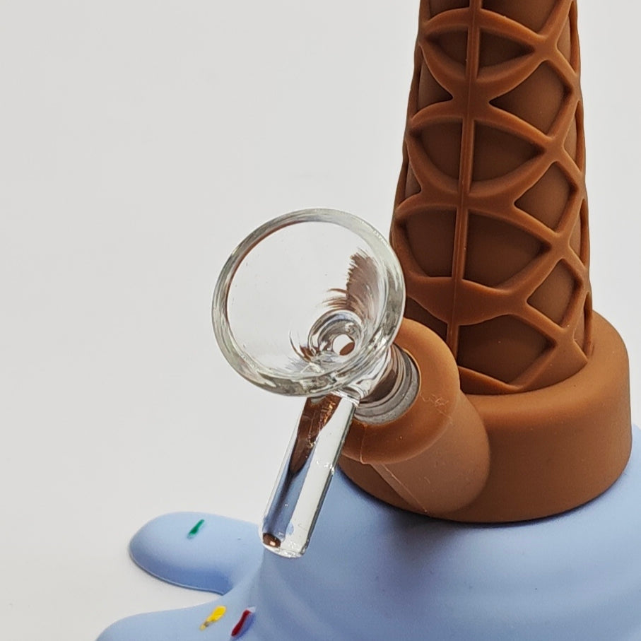 5.2" Ice Cream Silicone Water Pipe