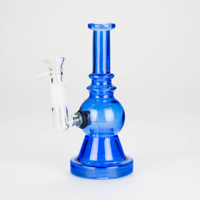 6.5 inch Dream Crystal Mini Glass Bong FHS035A in blue