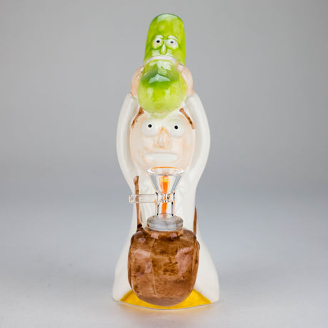 Canadian Distributor Ceramic Bong 8″ Pickle Adventure Design Ceramic Bong – Whimsical Vintage Style  [ES081WP] 8″ Pickle Adventure Design Ceramic Bong – Whimsical Vintage Style  [ES081WP]