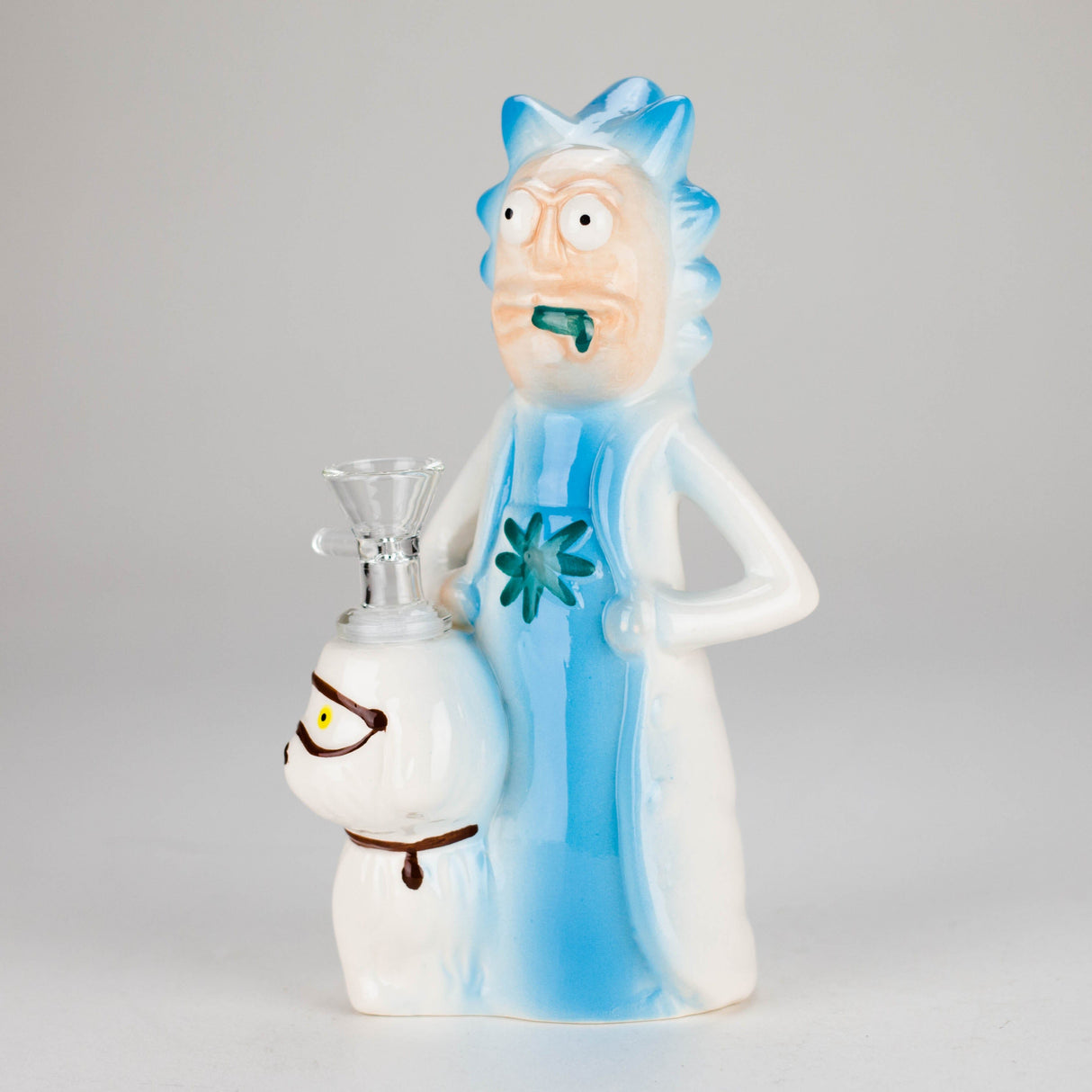Canadian Distributor Ceramic Bong 8″ Mad Scientist Ceramic Bong – Cartoon Style Vintage Collectible  [ES083WP] 8″ Mad Scientist Ceramic Bong – Cartoon Style Vintage Collectible  [ES083WP]
