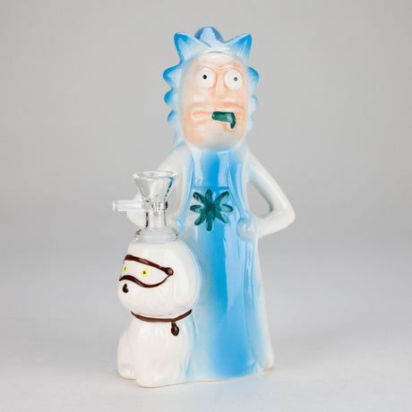 Canadian Distributor Ceramic Bong 8″ Mad Scientist Ceramic Bong – Cartoon Style Vintage Collectible  [ES083WP] 8″ Mad Scientist Ceramic Bong – Cartoon Style Vintage Collectible  [ES083WP]