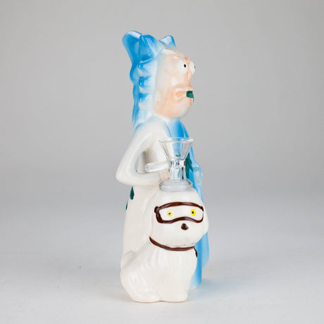 Canadian Distributor Ceramic Bong 8″ Mad Scientist Ceramic Bong – Cartoon Style Vintage Collectible  [ES083WP] 8″ Mad Scientist Ceramic Bong – Cartoon Style Vintage Collectible  [ES083WP]