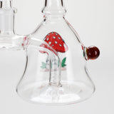 Canadian Distributor Glass Bong 6.5" Cartoon Print Mini Glass Bong with Fixed Diffuser 6.5" Cartoon Print Mini Glass Bong | Canada