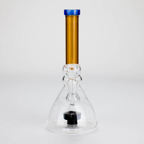 Bongzie Smokes Glass Bong 8.5" Stemless Glass Bong with Diffuser – Assorted Colors 8.5" Stemless Glass Bong with Diffuser – Assorted Colors