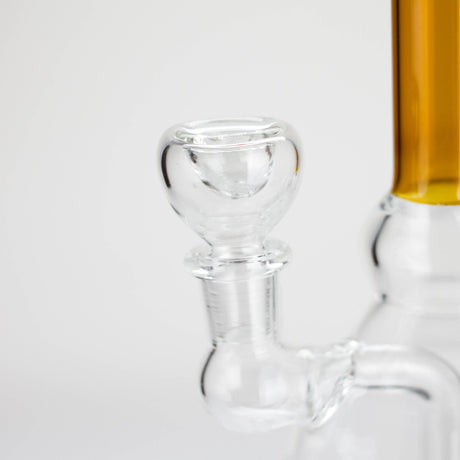 Bongzie Smokes Glass Bong 8.5" Stemless Glass Bong with Diffuser – Assorted Colors 8.5" Stemless Glass Bong with Diffuser – Assorted Colors