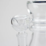 11" Stemless Glass Bong with Diffuser – 14mm Bowl Joint
