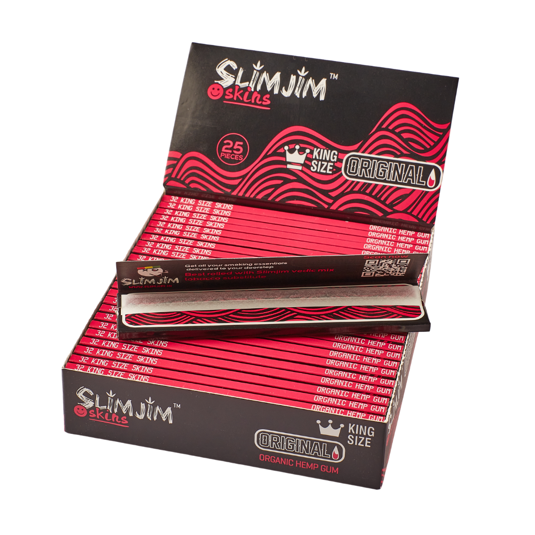 Slimjim King Size Rolling Papers - 800 Skins