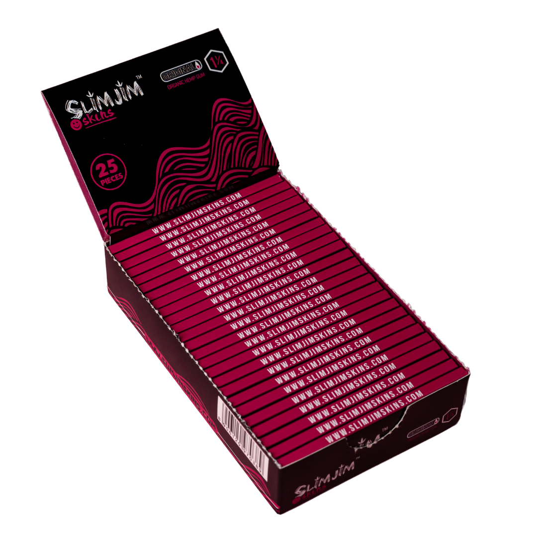 Slimjim Original 1 1/4 Rolling Papers - 25 Pack Box