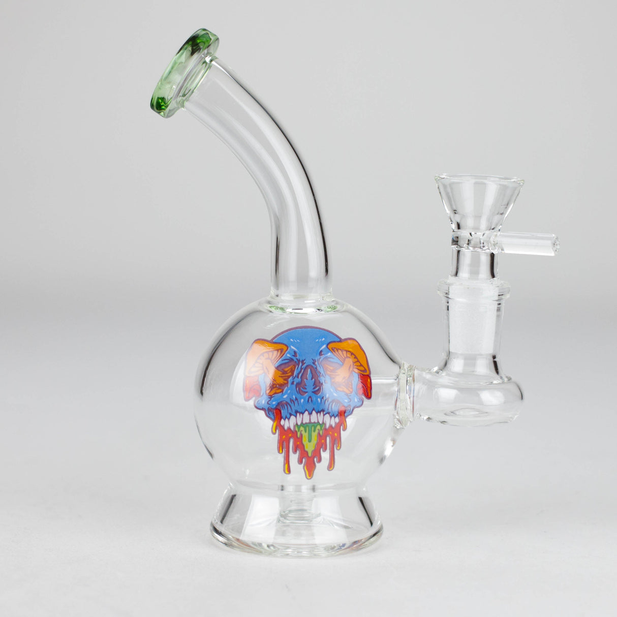 6.5" Cartoon-Themed Mini Bong with 14 mm Bowl