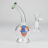 6.5" Cartoon-Themed Mini Bong with 14 mm Bowl