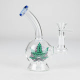 6.5" Cartoon-Themed Mini Bong with 14 mm Bowl