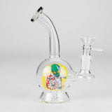 6.5" Cartoon-Themed Mini Bong with 14 mm Bowl