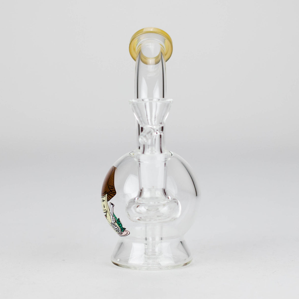 6.5" Cartoon-Themed Mini Bong with 14 mm Bowl